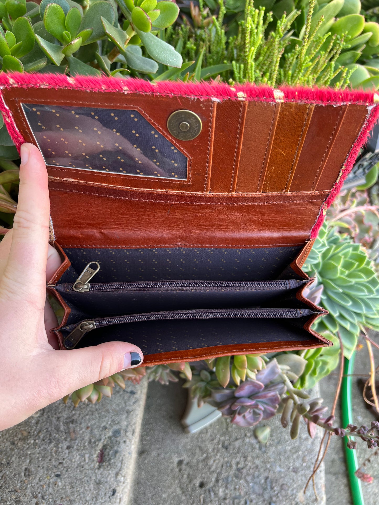 Cowhide wallet