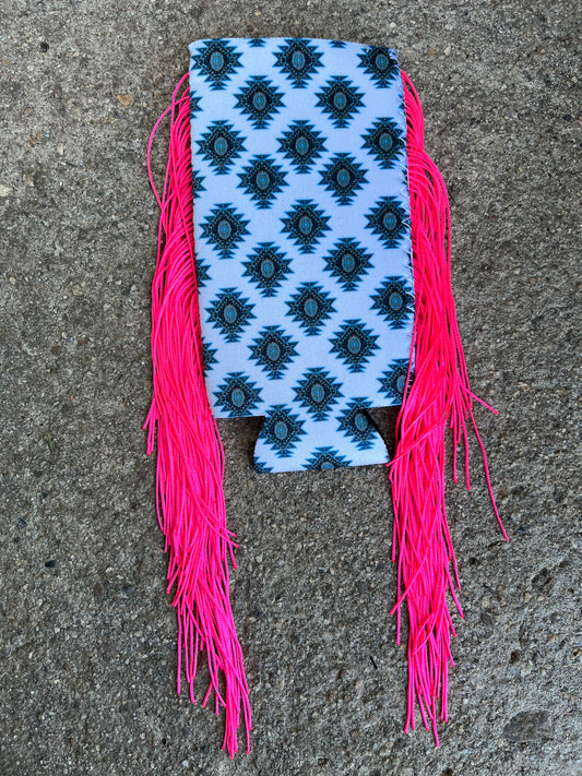 slim fringed koozies 🍺